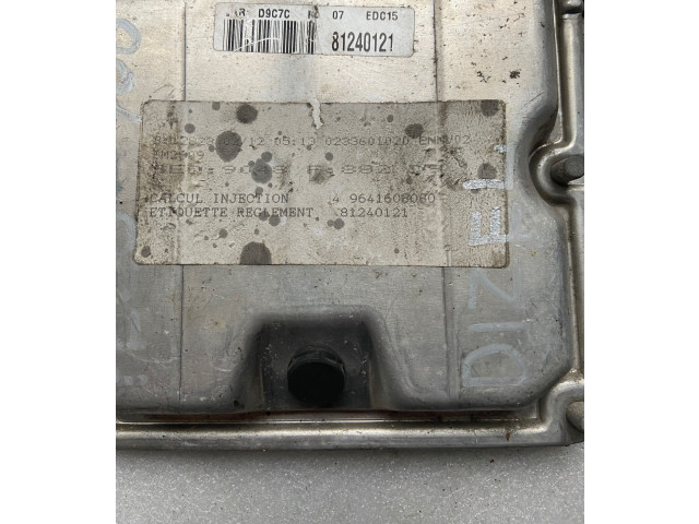 Блок управления двигателя 9641608080, EDC15C2   Peugeot 406