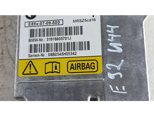 Блок подушек безопасности 9166057, MRSZ50016   BMW 3 E92 E93