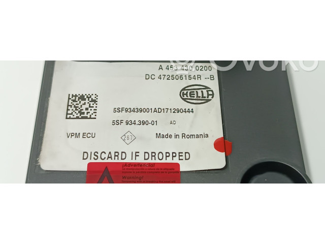 Блок управления A4534300200, 472506154R   Smart ForFour II W453