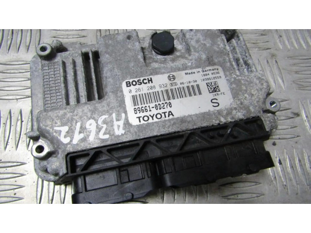 Řídící jednotka 0261208932   Toyota Yaris 2007