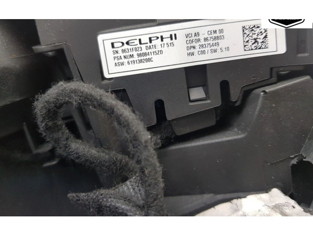 Volant Peugeot 2008 I 2016 98084115ZD, 98084115ZD  