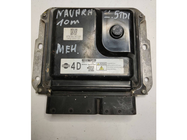 Блок управления двигателя 237105X34B, MB2757004580   Nissan Navara D40
