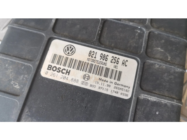 Блок управления двигателя 021906256AC, 0261204888   Volkswagen Transporter - Caravelle T4