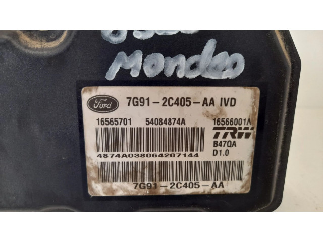 Блок АБС 7G912C405AA, 16565701   Ford  Mondeo MK IV  2007-2014 года