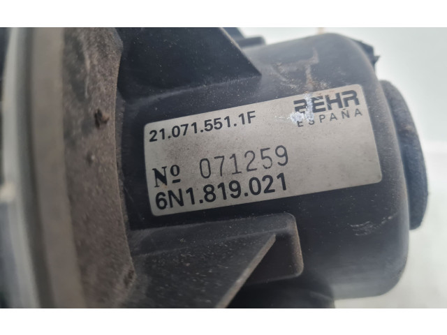 Вентилятор печки    6N1819021   Volkswagen Caddy