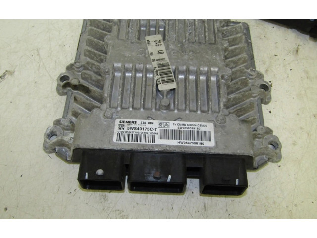 Řídící jednotka 9647568180, 118085400   Peugeot 1007 2005
