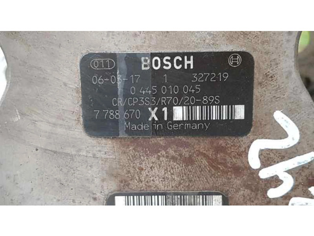 Vstřikovací čerpadlo 7788670, 0445010045   BMW 1 F20 F21  pro naftový motor 2.0  