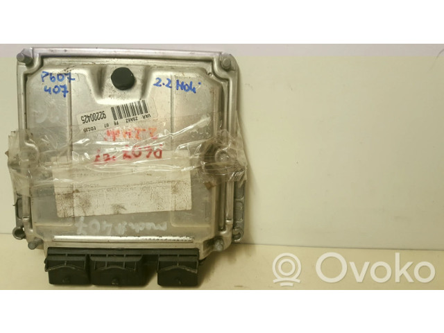Řídící jednotka 9654695180, 0281011781   Peugeot 607 2006