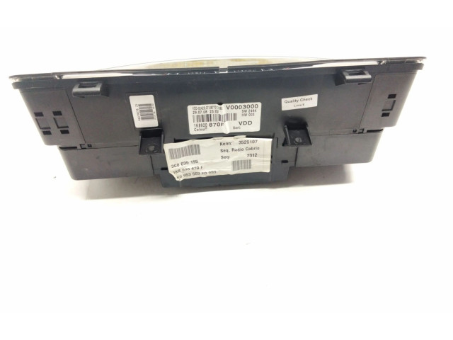 Панель приборов 1K89290870F   Volkswagen Scirocco       