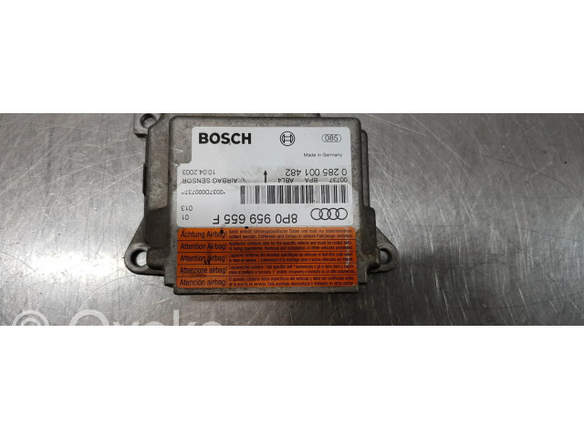 Блок подушек безопасности 8P0959655F, 0285001482   Audi A3 S3 8P