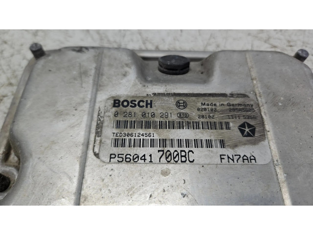 Блок управления двигателя 0281010291   Jeep Cherokee III KJ