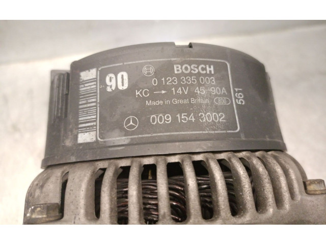 Генератор 0091543002, A0081549602   Mercedes-Benz C W202      