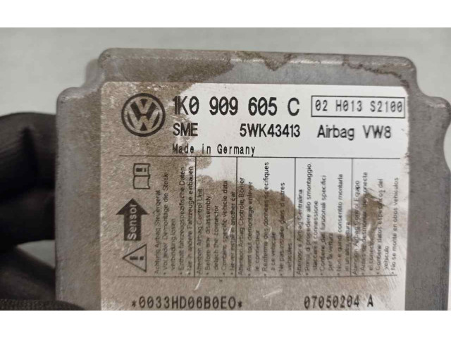 Блок подушек безопасности 1K0909605C, 5WK43413   Volkswagen Golf SportWagen