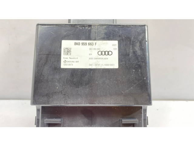 Блок управления 8K0959663F, 8K0958663   Audi A6 C7