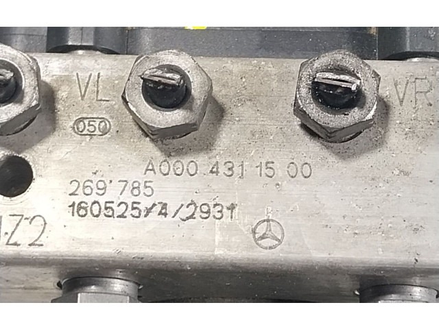 Jednotka ABS A0004311600, A0004311500   Mercedes-Benz CLA C117 X117 W117 2017
