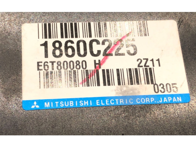 Блок управления двигателем Блок управления 1860C225   Mitsubishi Mirage VI G4 Attrage
