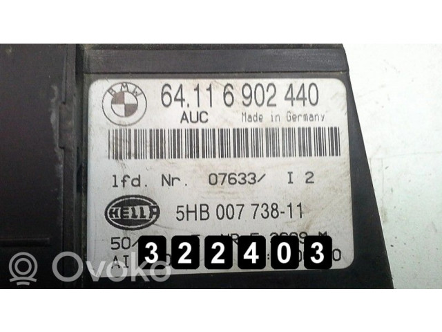 Блок управления климат-контролем 64116902440   BMW 3 E36