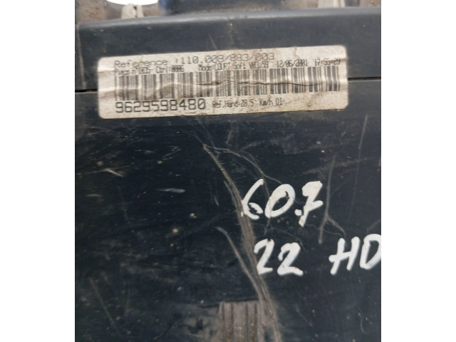 Přístrojová deska  Peugeot 607 2000 9629598480, 110008883003  