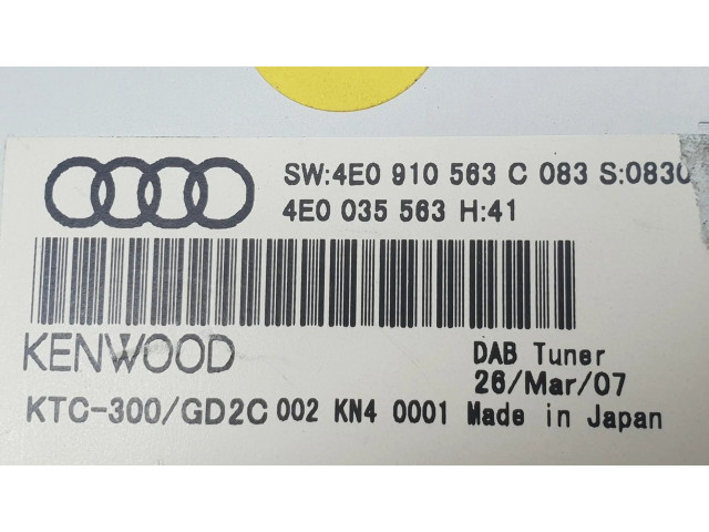 Блок управления 4E0910563C   Audi Q7 4L