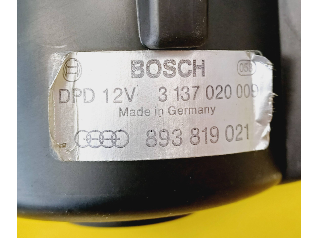 Вентилятор печки    893819021, 3137020009   Audi 80 90 B3