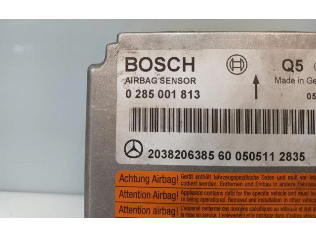 Блок подушек безопасности 2038206385, CENTRALITAAIRBAG   Mercedes-Benz C W203