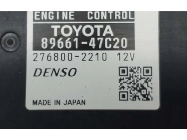 Řídící jednotka 8966147C20, 2768002210   Toyota Prius (XW50) 2019