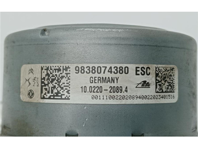 Jednotka ABS 9838074380, 0140001   Peugeot 2008 II 2019