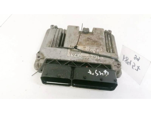 Řídící jednotka 55205064, 0281012963   Fiat Croma 2006