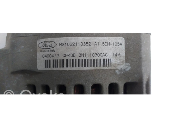 Генератор MS1022118352, ALTERNADOR   Ford Focus C-MAX 1.6     