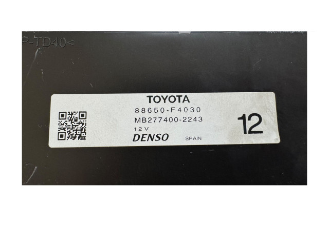 Блок управления климат-контролем 88650F4030, MB2774002243   Toyota C-HR I