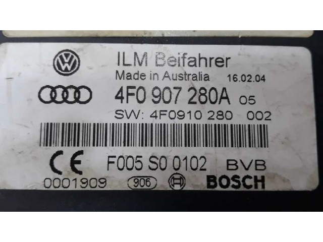 Блок управления 4F0907280A, 4F0910280   Audi A6 S6 C6 4F