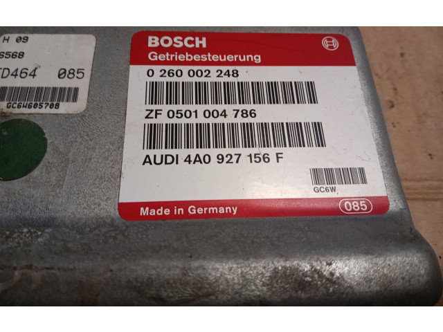 Блок управления коробкой передач 4A0927156F, 0260002248   Audi A6 S6 C4 4A