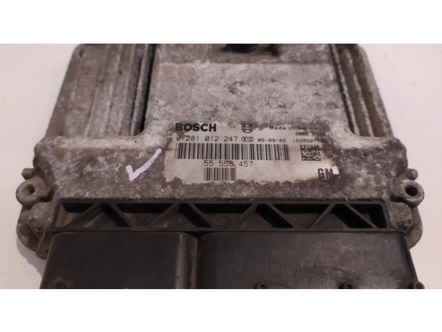 Блок управления двигателя 0281012247   Saab 9-3 Ver2