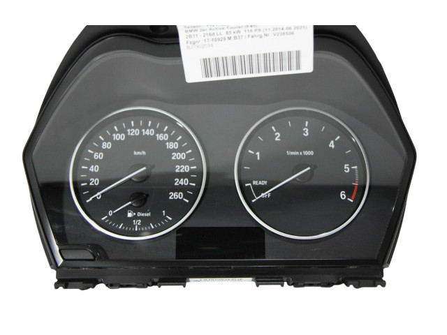 Přístrojová deska  BMW 1 F20 F21 2017 K002570, 62108794208  