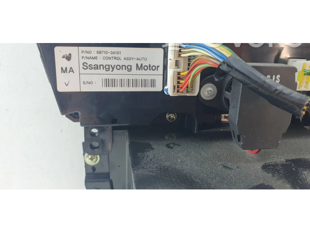 Блок управления климат-контролем 68710-34101-4car   SsangYong Korando