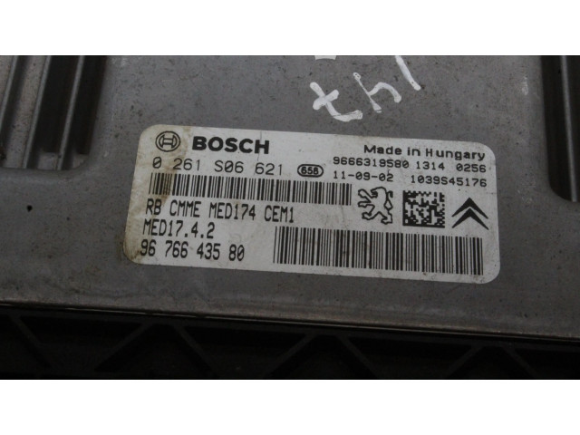Блок управления двигателя 9676643580, 0261S06621   Peugeot RCZ