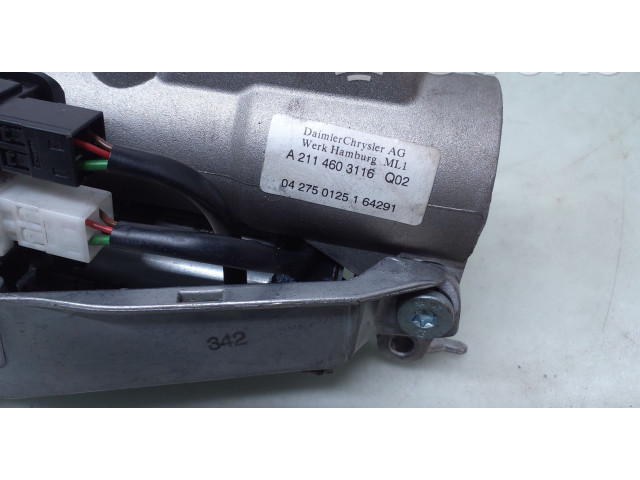  рейка  Колонка рулевая A2114620120, A2114603116   Mercedes-Benz CLS C219 2003 - 2011 года