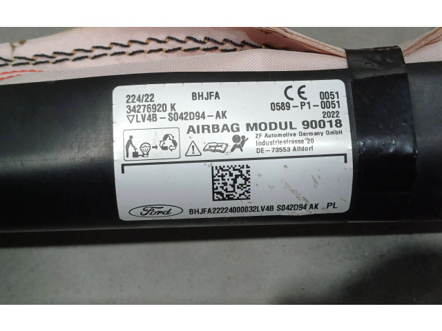 Надувная подушка для крыши LV4BS042D94AK, 34276920K   Ford Kuga III