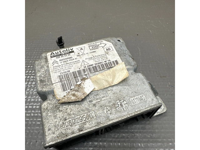 Блок подушек безопасности 9665266080, 608990300   Citroen C5