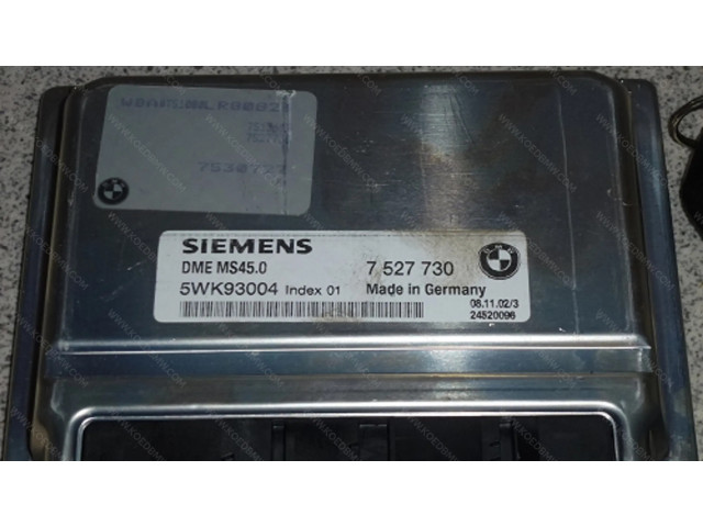 Блок управления двигателя 12147561468   BMW Z4 E85 E86