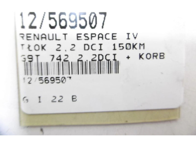 Píst    Renault Espace -  Grand espace IV     