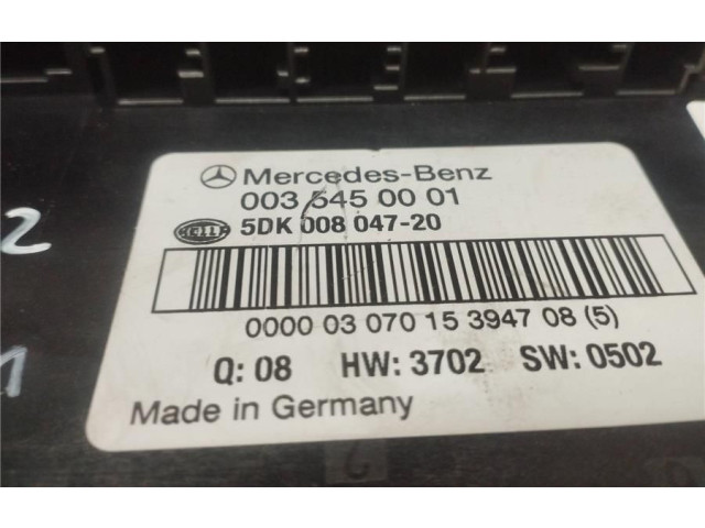   Pojistková skříňka 5DK00804720, 0090012   Mercedes-Benz E AMG W211 2003