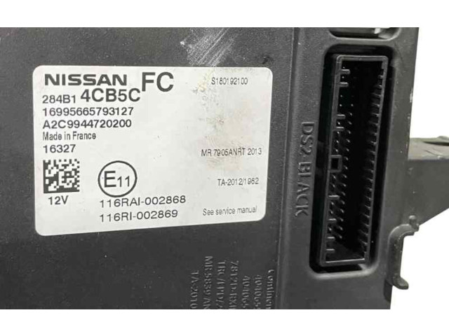 Блок управления 284B14CB5C   Nissan Pulsar