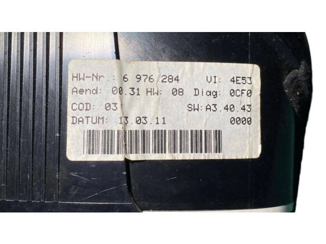 Přístrojová deska  BMW X6 E71 2012 6976284  