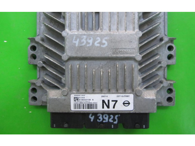 Řídící jednotka 23710JD58C, S180033106A   Nissan Qashqai+2 2009