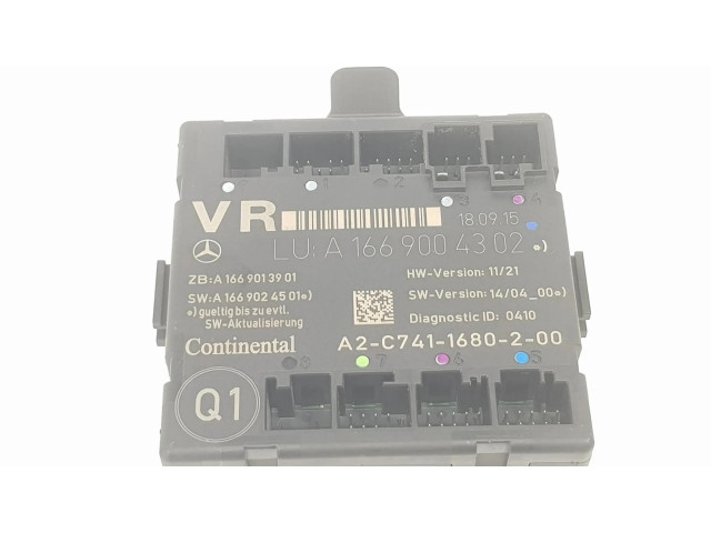 Блок управления A2C7411680200, A1669004302   Infiniti Q30