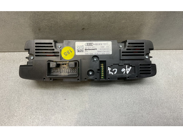 Блок управления климат-контролем 4G0919158C   Audi A6 S6 C7 4G