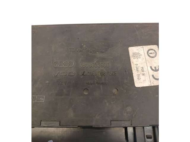 Блок комфорта 4B0962258D   Audi A6 S6 C5 4B   
