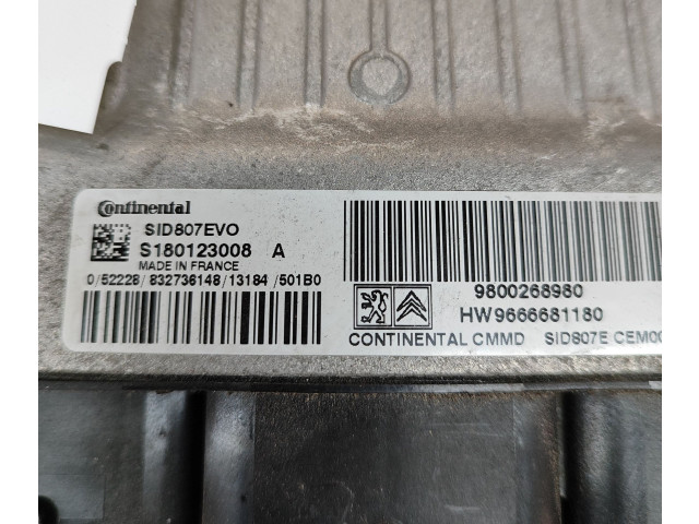Řídící jednotka S180123008, 832736148   Peugeot 5008 2013