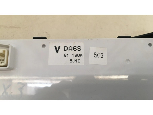 Блок управления климат-контролем DA6S61190A, 5J16   Mazda CX-3